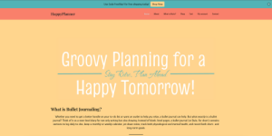 Happy Planner Site Homepage